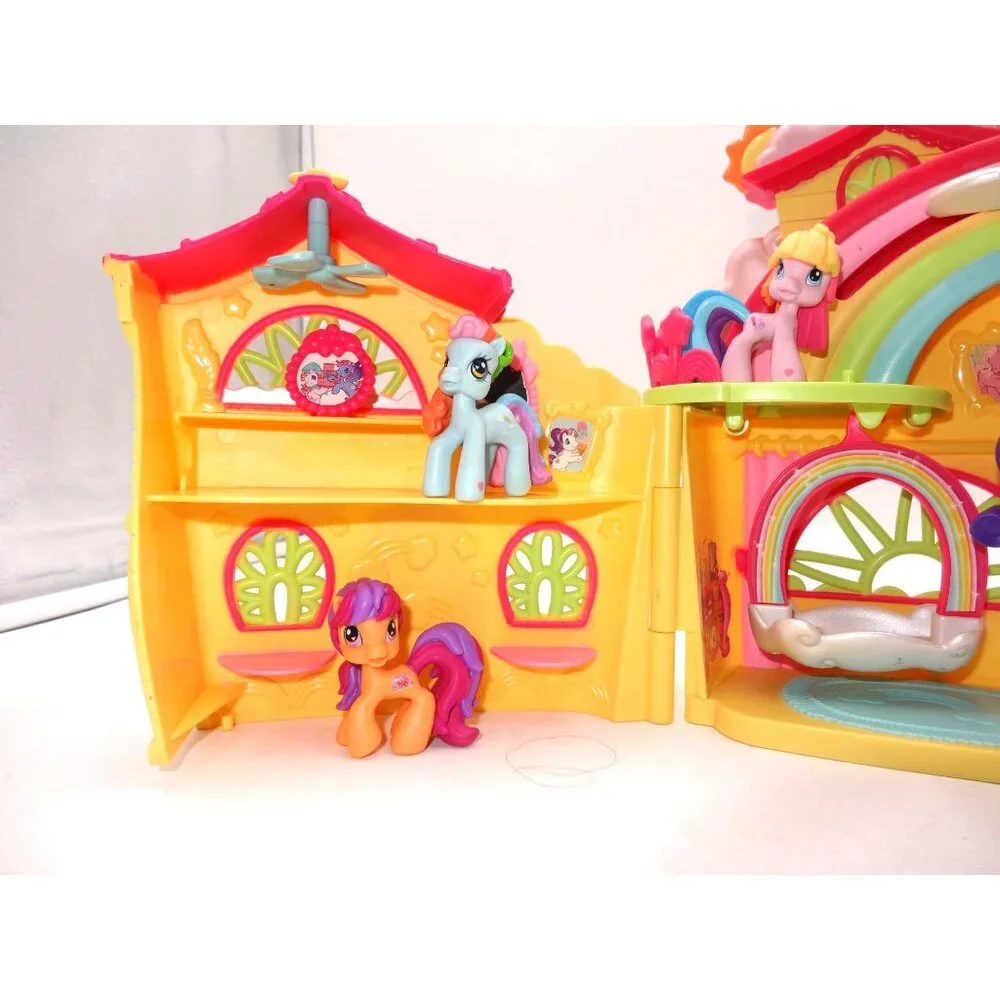 My Little Pony Rainbow Dash Playset and Pinkie‎ Pie Car My Little Pony's